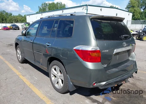 2008 Toyota Highlander Limited z USA, uszkodzony, nr VIN JTEES42A082009354